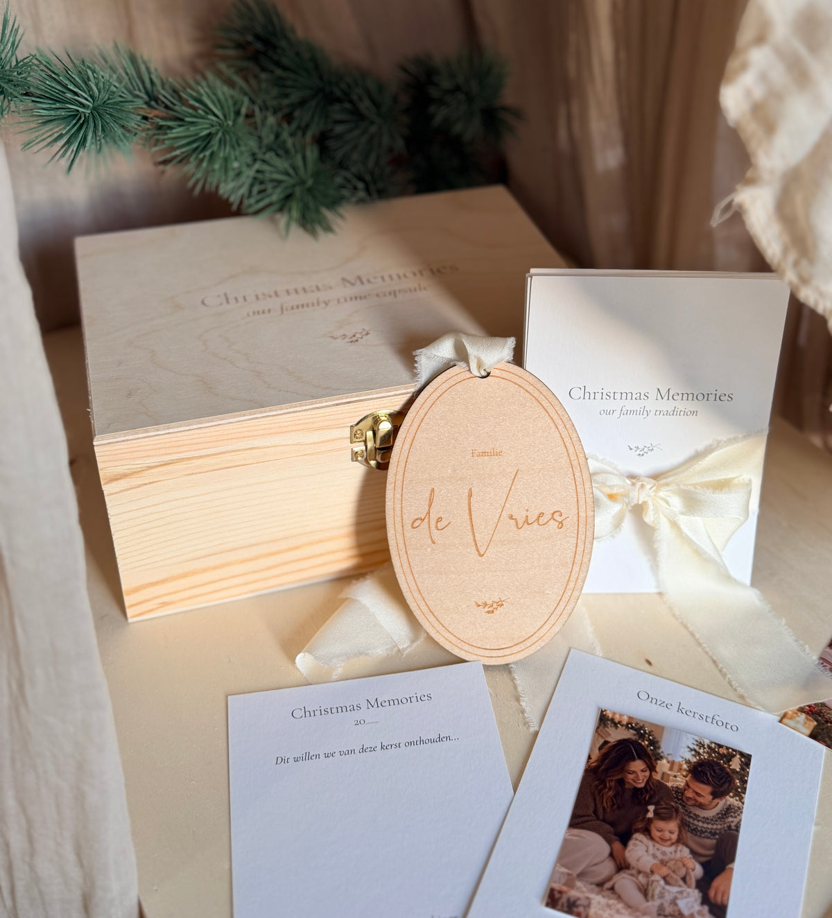 Christmas Memories Box – Gepersonaliseerde Kerst Tijdcapsule