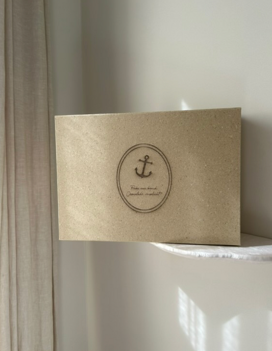 Magnetische Cadeaubox – Blauw, Roze, Wit & Kraft