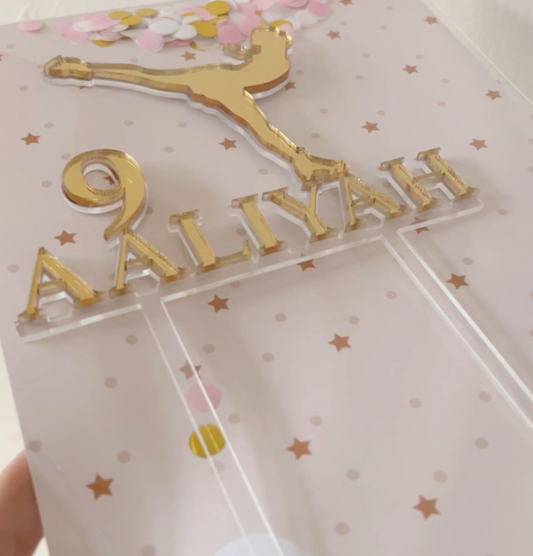 Custom Made Taarttopper