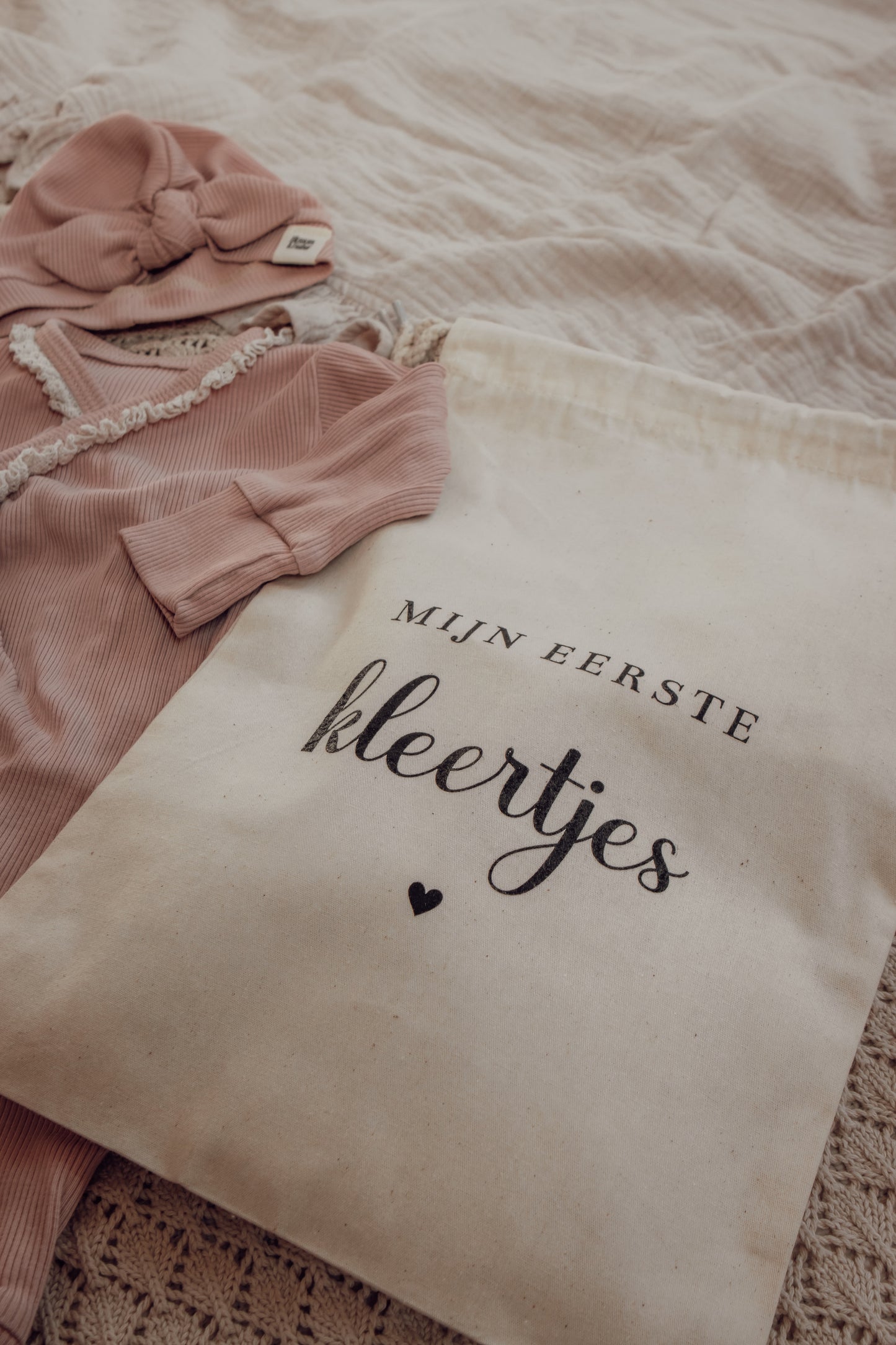 Eerste kleren baby bewaren