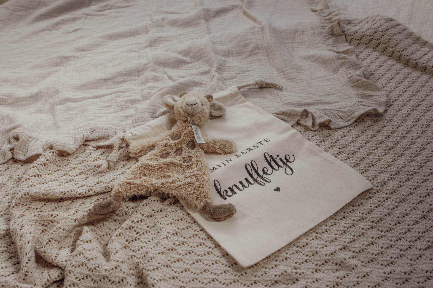 Eerste knuffel baby bewaren