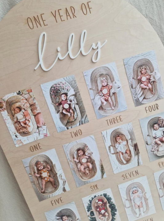 Fotobord One Year Of