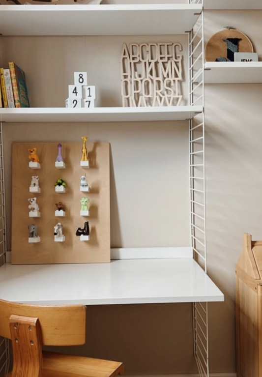 Houten Alfabet - Strak Lettertype