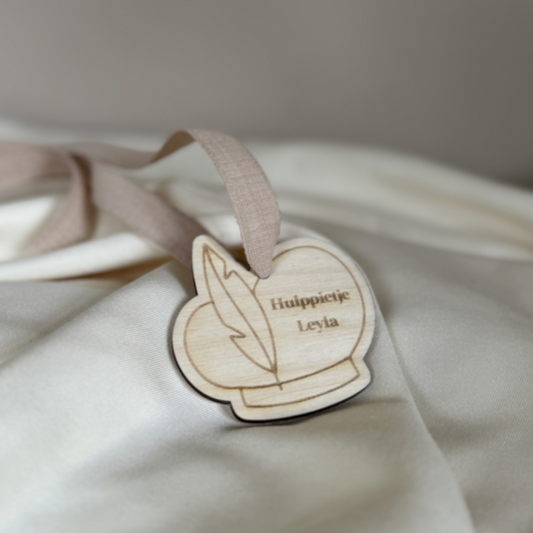 Houten Medaille Hulppietje