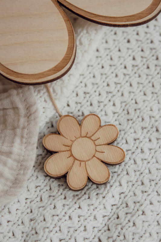 Houten Muziekdoosje | Bloem