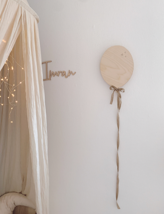 Houten Muziekdoosje | Ballon