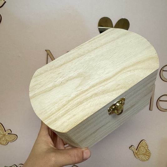 Ovaal Houten Kistje | Ontwerp het zelf!
