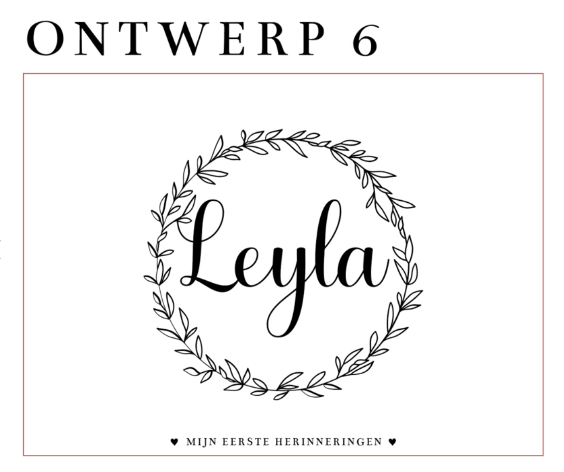 Complete Memorybox - "Mijn Eerste Herinneringen"