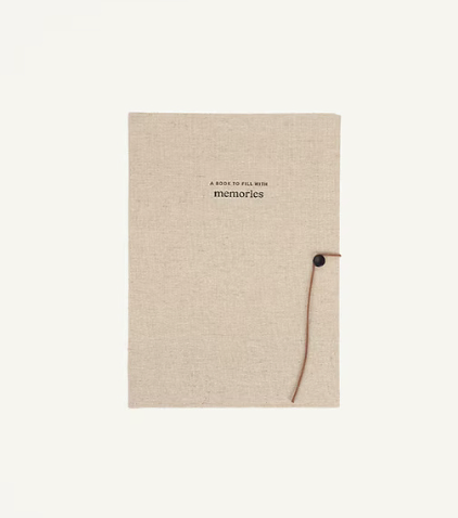 Linnen Boekje “Memories”