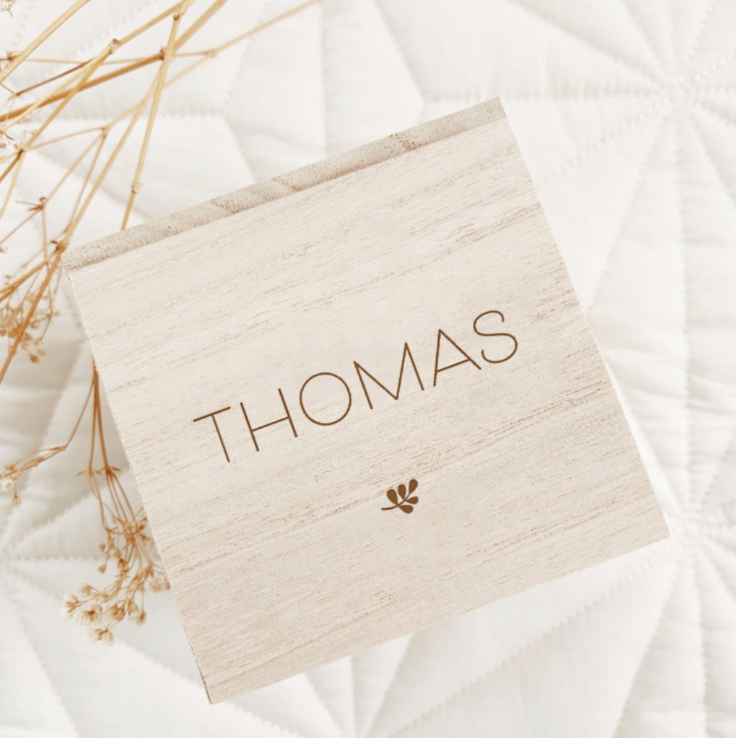 Spaarpot Minimalistisch Blaadje