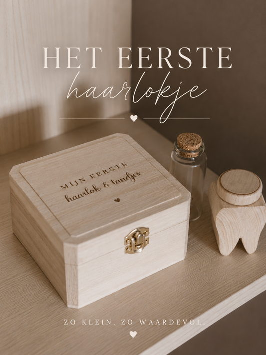 Eerste haarlokje en melktandjes bewaren: kleine herinneringen met een grote betekenis