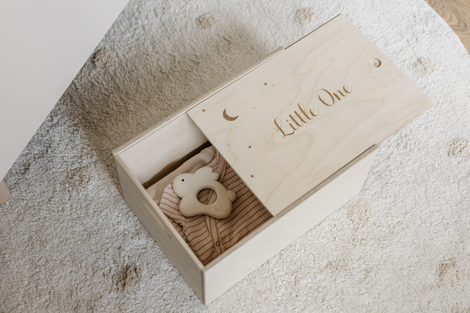 Houten Herinneringskist Baby Kraamcadeau