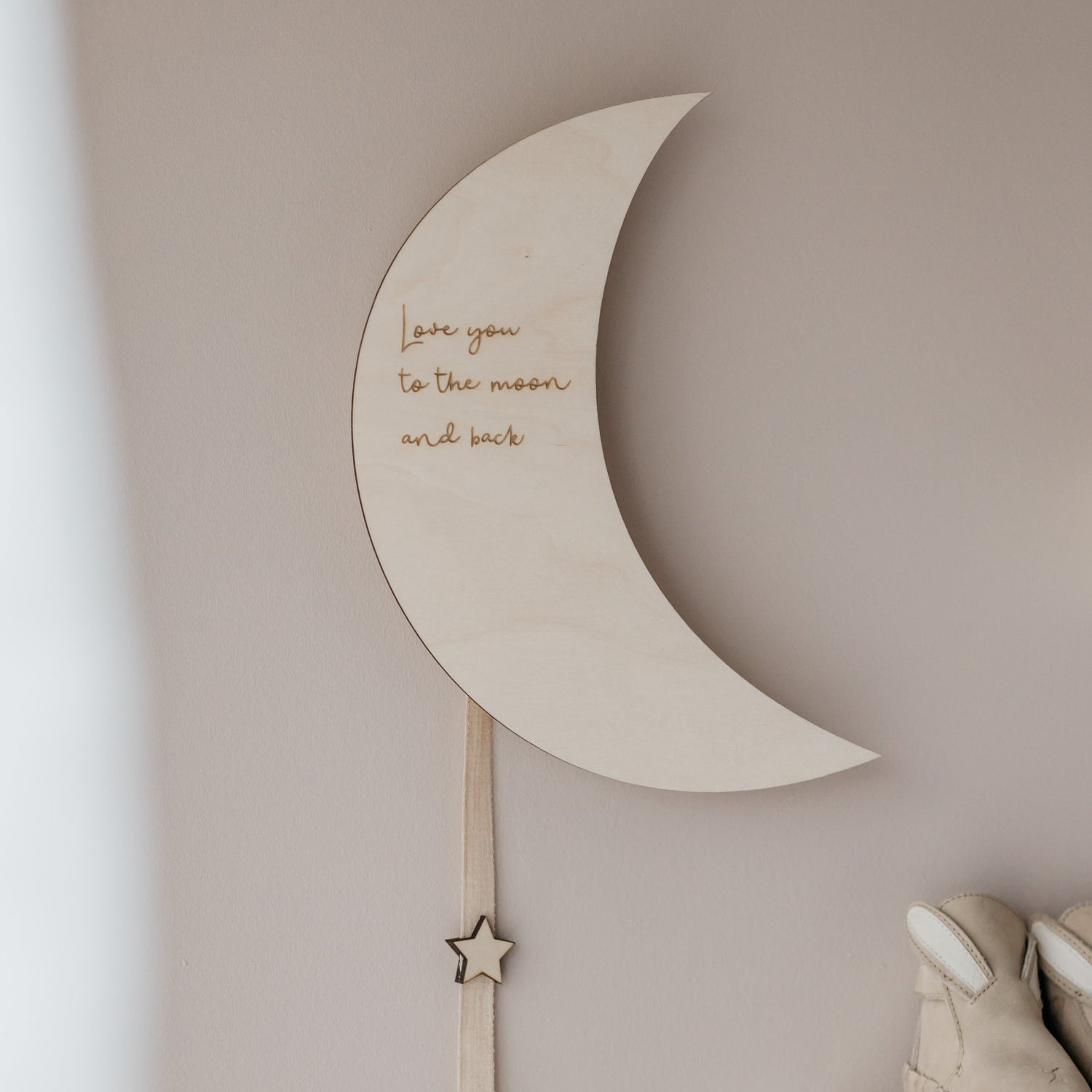 Houten Muziekdoosje Babykamer Kraamcadeau