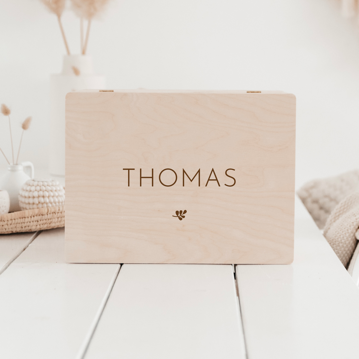 Minimalistische memoryboxen