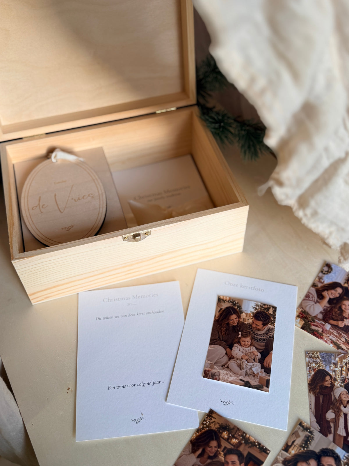 Christmas Memories Box – Gepersonaliseerde Kerst Tijdcapsule