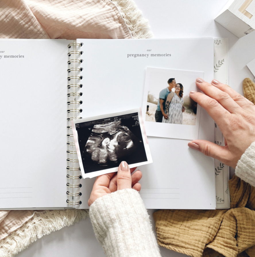 Invulboek My Babybook Animals met Cadeaubox | Blush and Gold