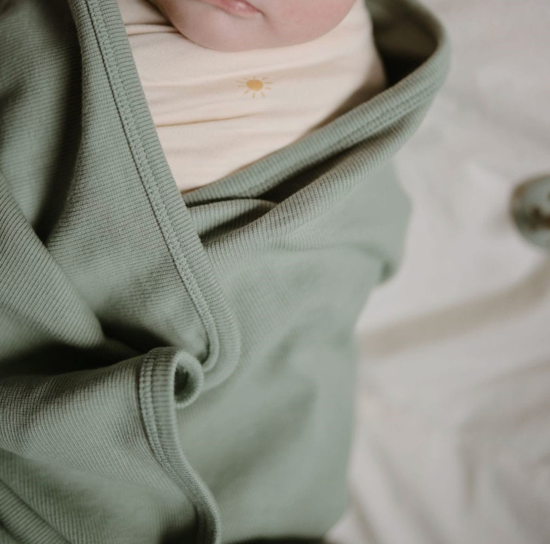 Groene Babydeken te Personaliseren met naam