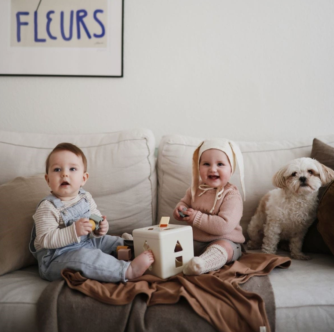 Lieve Babys met Babydeken