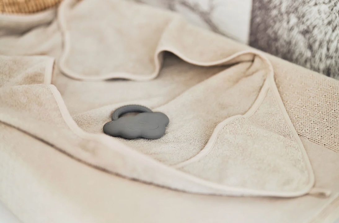 Gepersonaliseerde Badcape Nougat – 75x75 of 100x100 cm – Met Naam