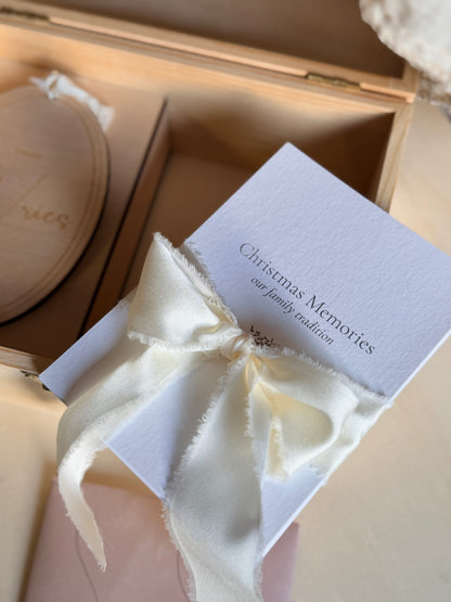 Christmas Memories Box – Gepersonaliseerde Kerst Tijdcapsule