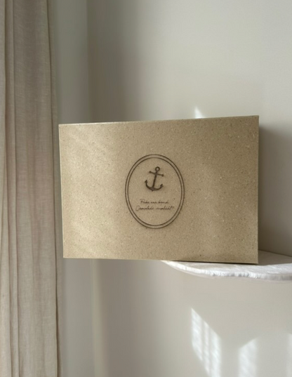 Magnetische Cadeaubox – Blauw, Roze, Wit & Kraft