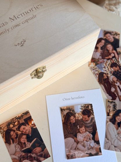 Christmas Memories Box – Gepersonaliseerde Kerst Tijdcapsule