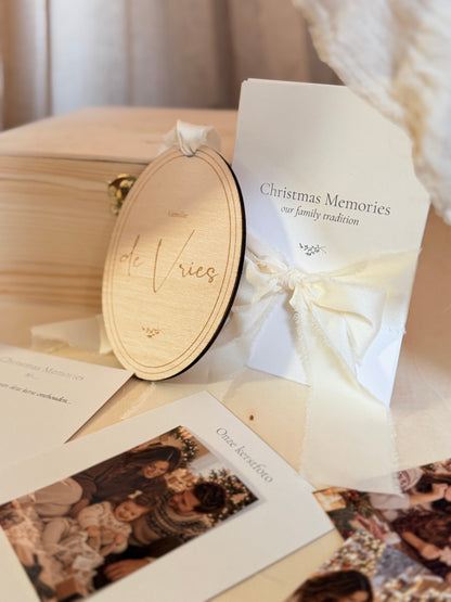 Christmas Memories Box – Gepersonaliseerde Kerst Tijdcapsule