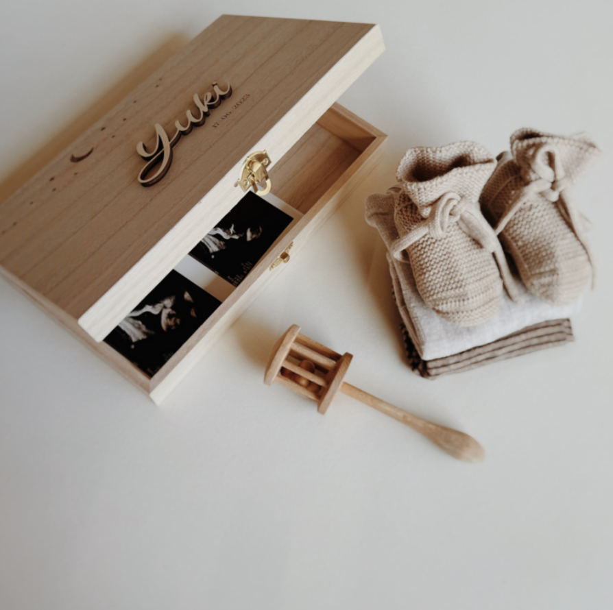 Echo Fotos Houten Kistje met Naam