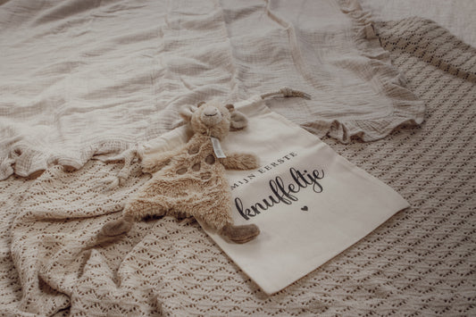 Eerste knuffel baby bewaren