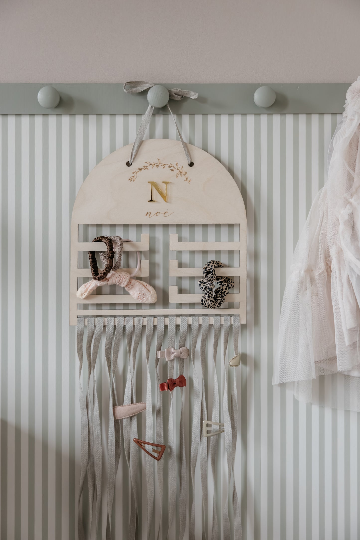 Houten Haaraccessoire Houder