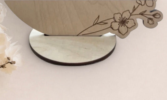 Houten Standaard Rond