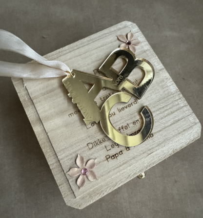 Gepersonaliseerde Medaille voor het Behalen van Zwemdiploma