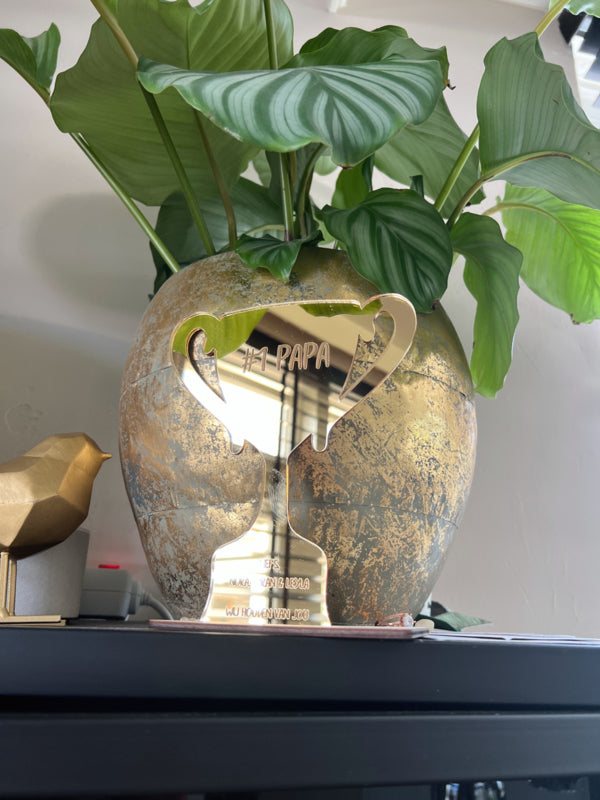 Gouden Beker / Trofee #1 Papa of Opa – Vaderdagcadeau