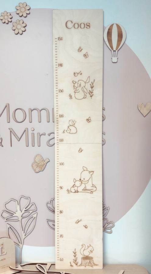 Groeimeter van hout Bosdieren