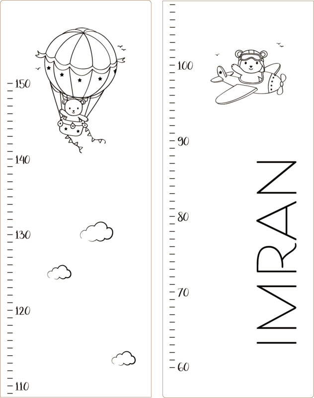 Houten Groeimeter | Beertjes