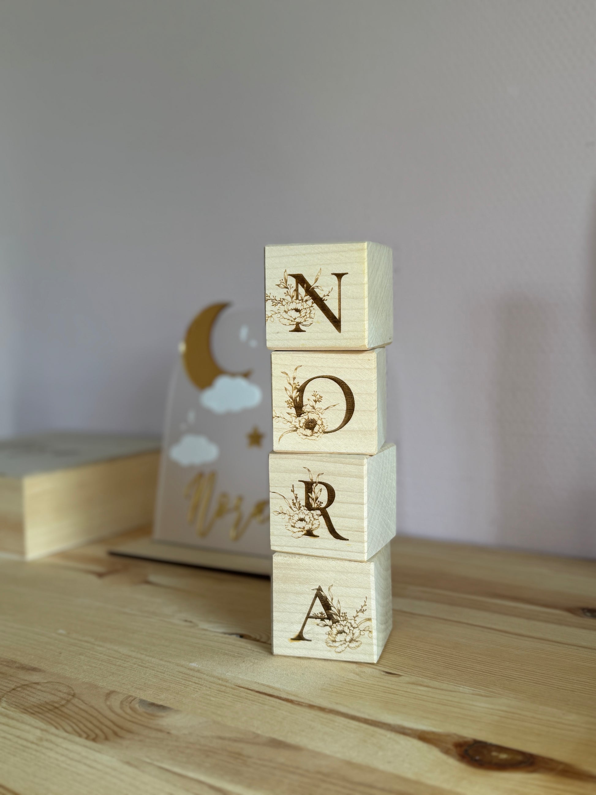 Gepersonaliseerde Houten Blokken