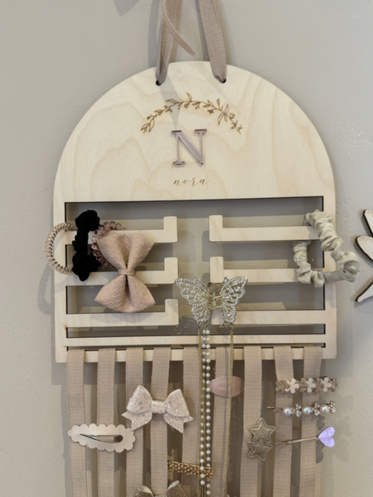 Houten Haaraccessoire Houder