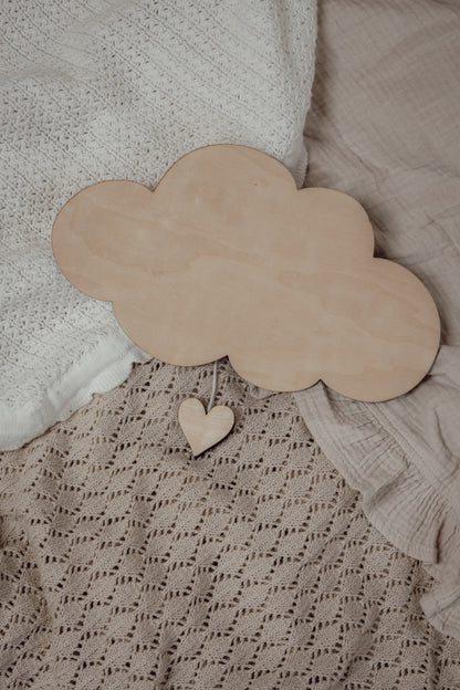 Houten Muziekdoosje | Wolk