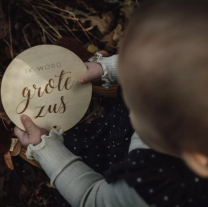 Aankondiging Grote Zus