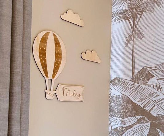 Gepersonaliseerde Luchtballon van Hout