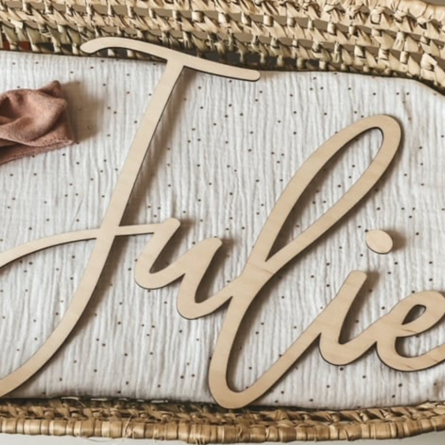 Mommies & Miracles Houten Naam