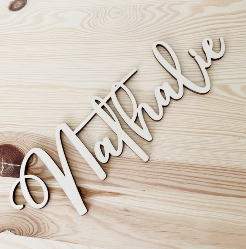 Houten Naam Bord Mommies & Miracles