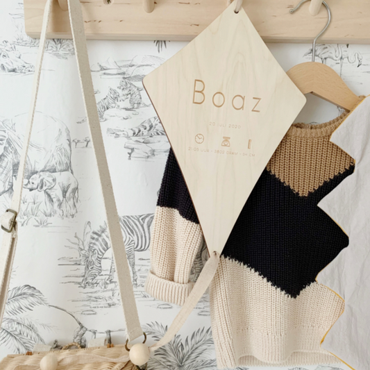 Kinderkamer Decoratie Vlieger Van Hout