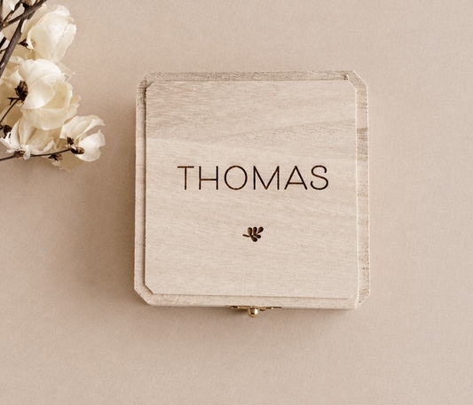 Zelf ontwerpen houten bewaadoosje