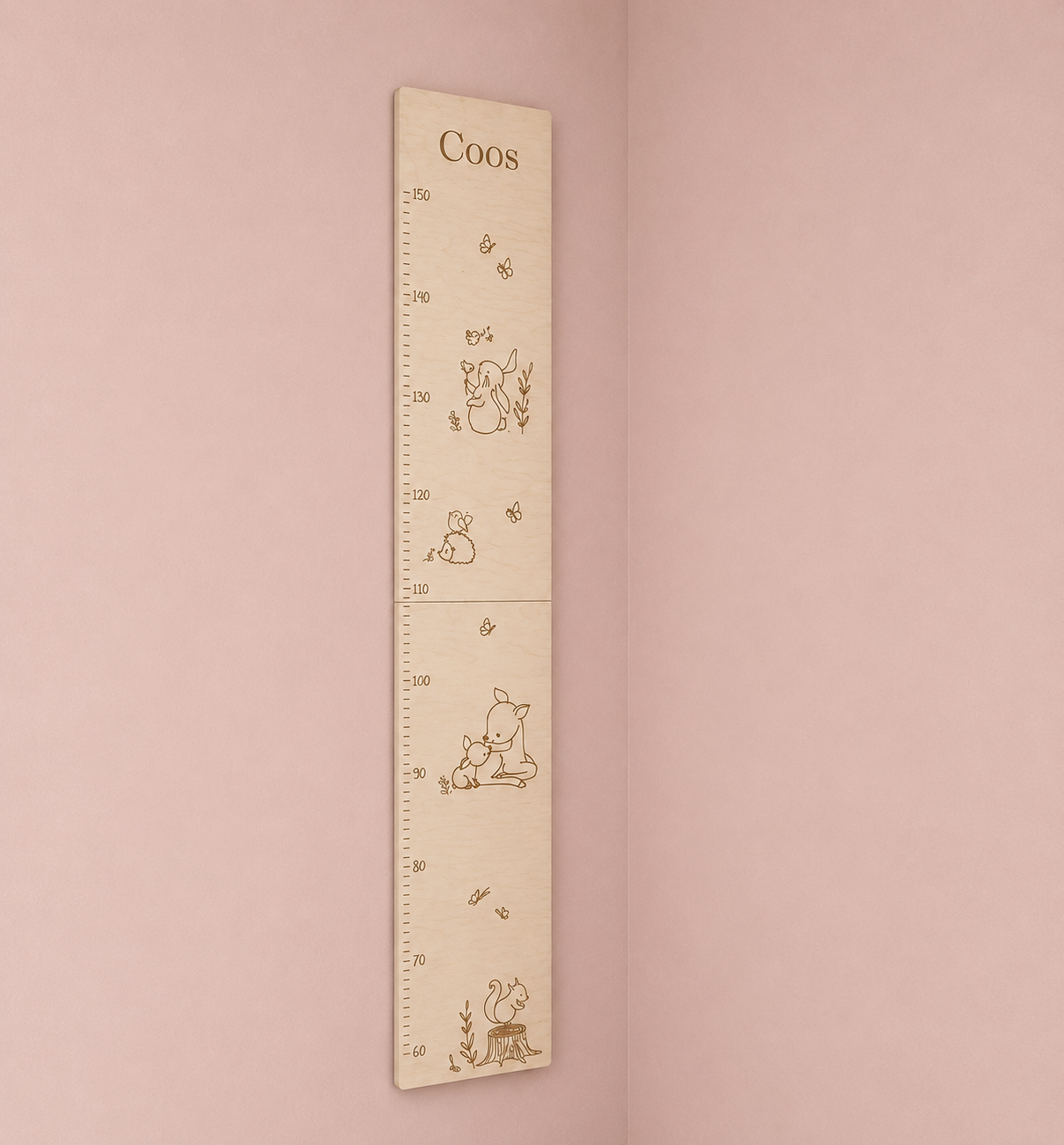 Houten Groeimeter | Bosdieren