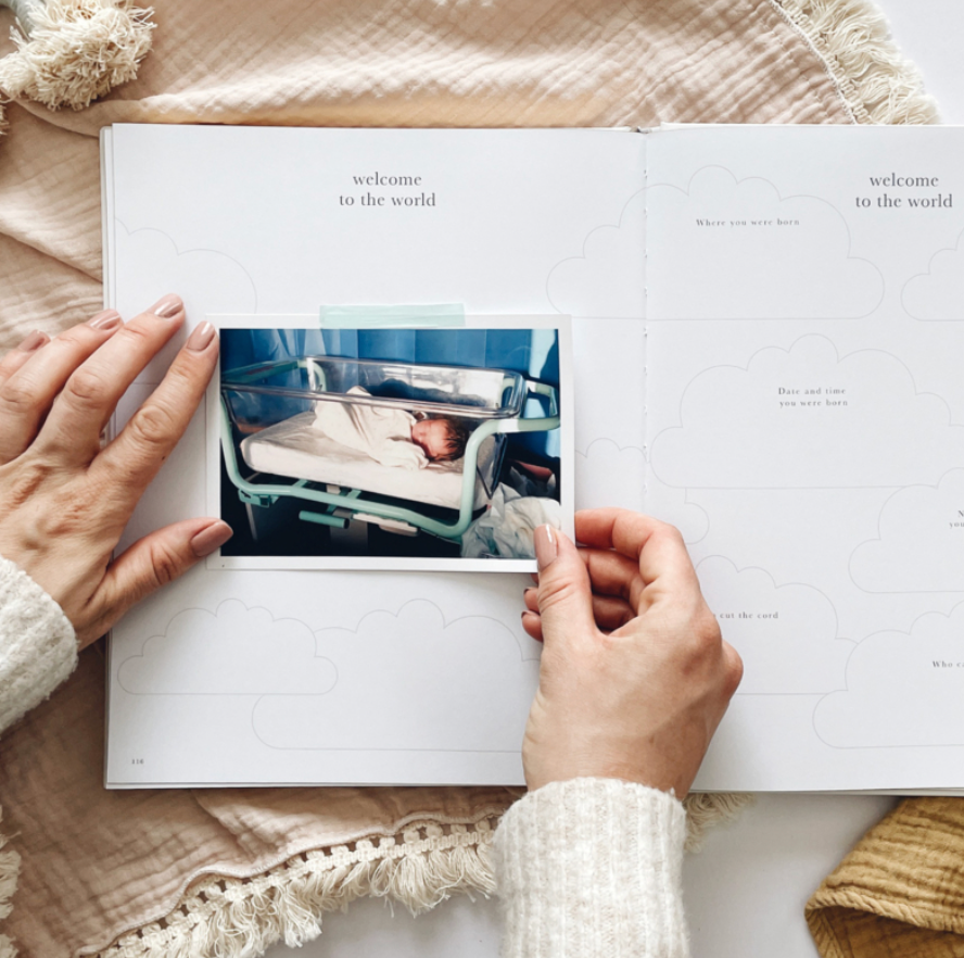 Invulboek My Pregnancy Journal Safari | Blush and Gold
