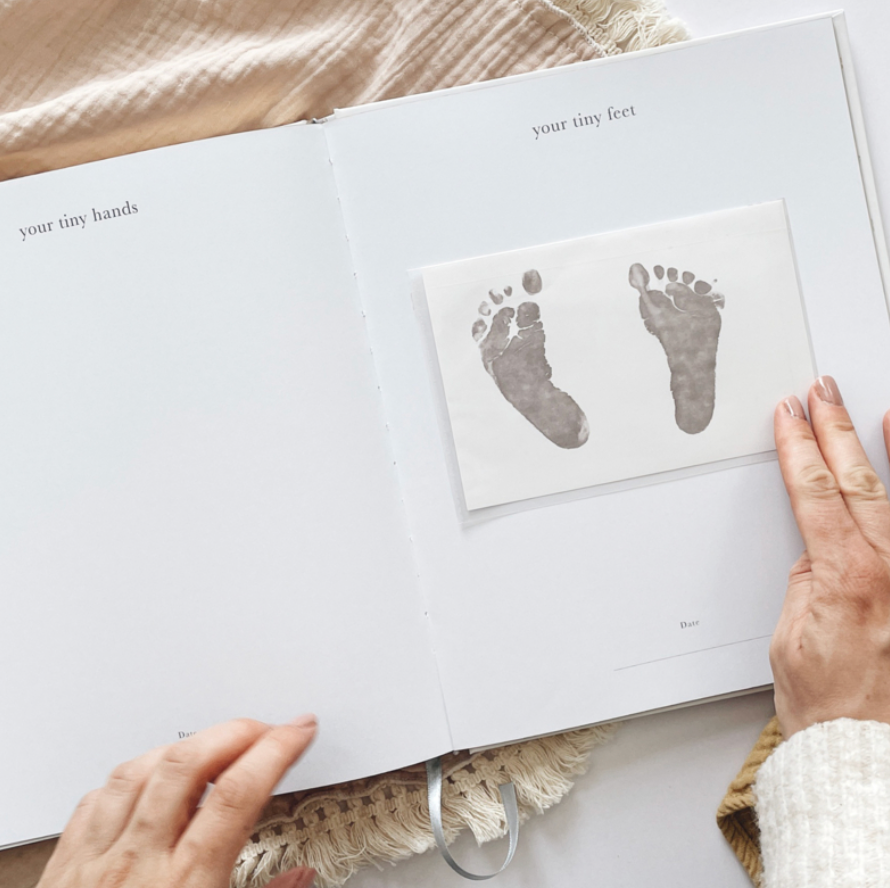 Invulboek My Pregnancy Journal Safari | Blush and Gold