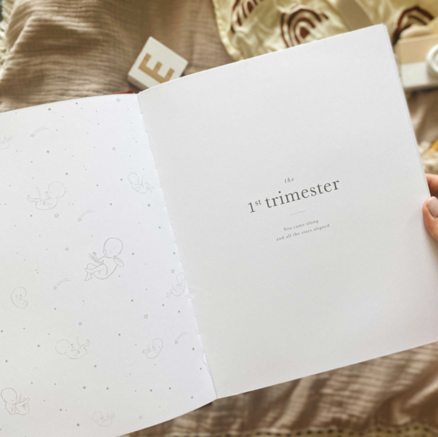 Invulboek My Pregnancy Journal Safari | Blush and Gold