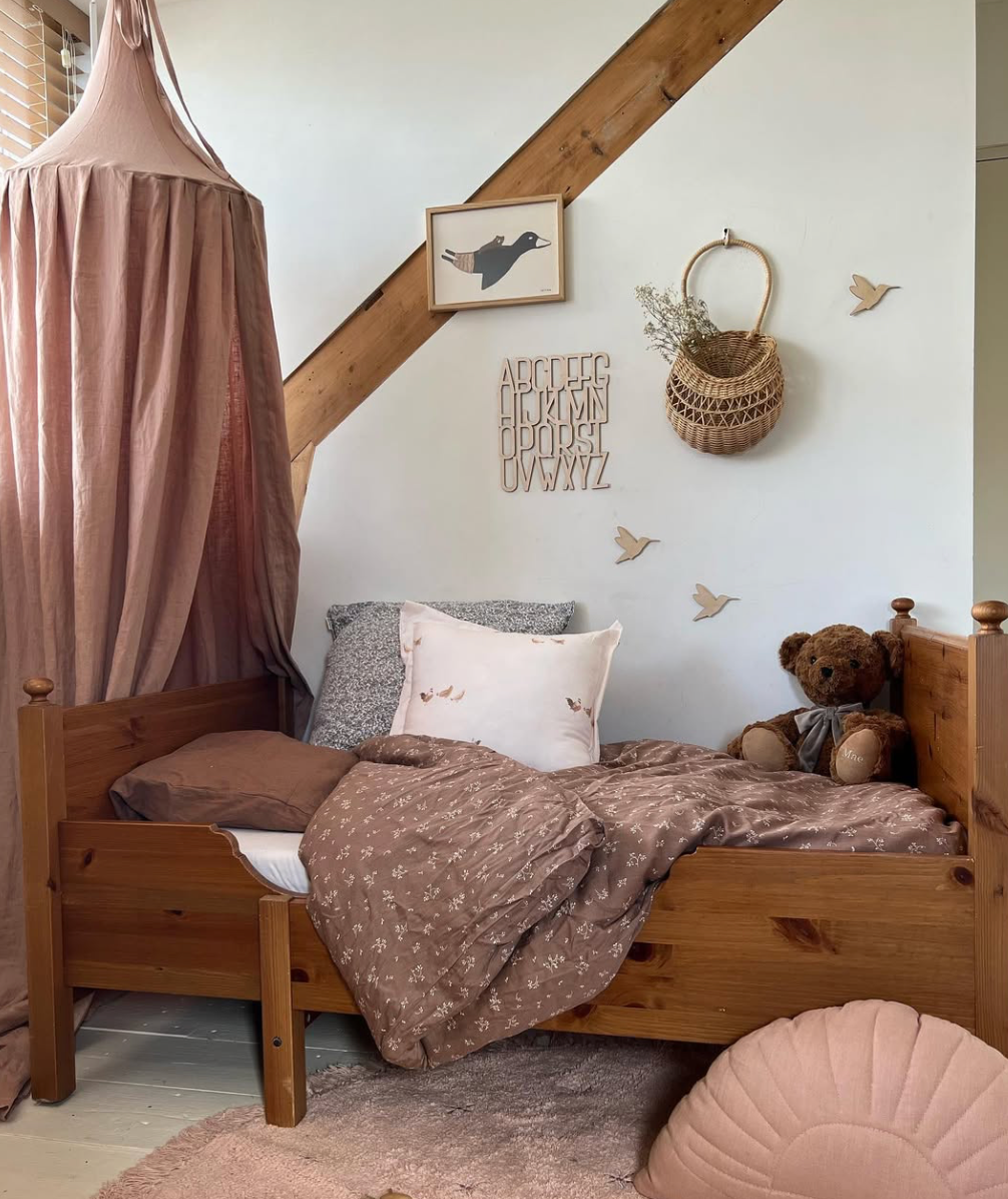 Houten Alfabet en Kolibries