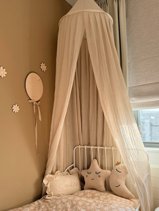 Muurdecoratie Houten Bloemen & Ballon